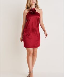 Rosette Halter Mini - Wine